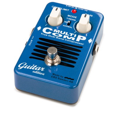 Hlavní obrázek EQ, kompresor, sustainer EBS MC-GE - MultiComp Guitar Edition