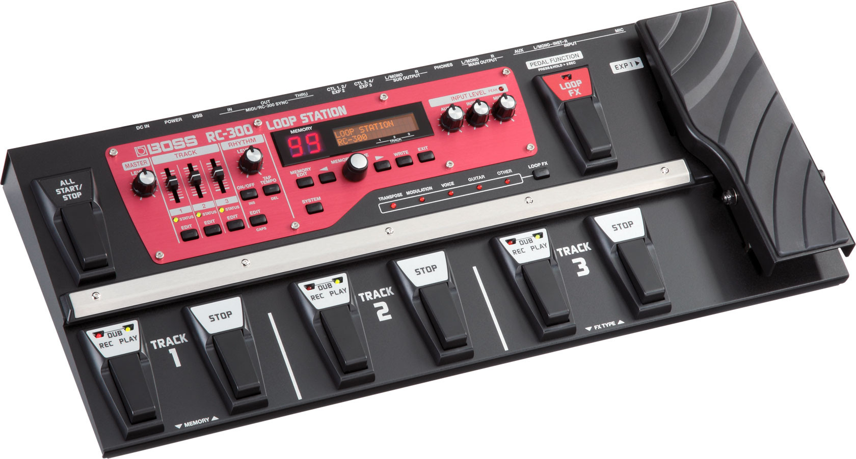 Hlavní obrázek Looper BOSS RC-300 - Loop station