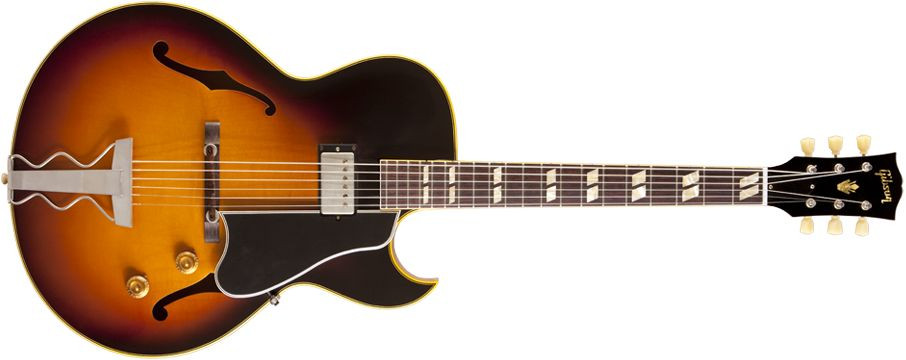 Hlavní obrázek Semiakustické a jazzové GIBSON 1959 ES-175 VOS Vintage Burst Nickel Hardware