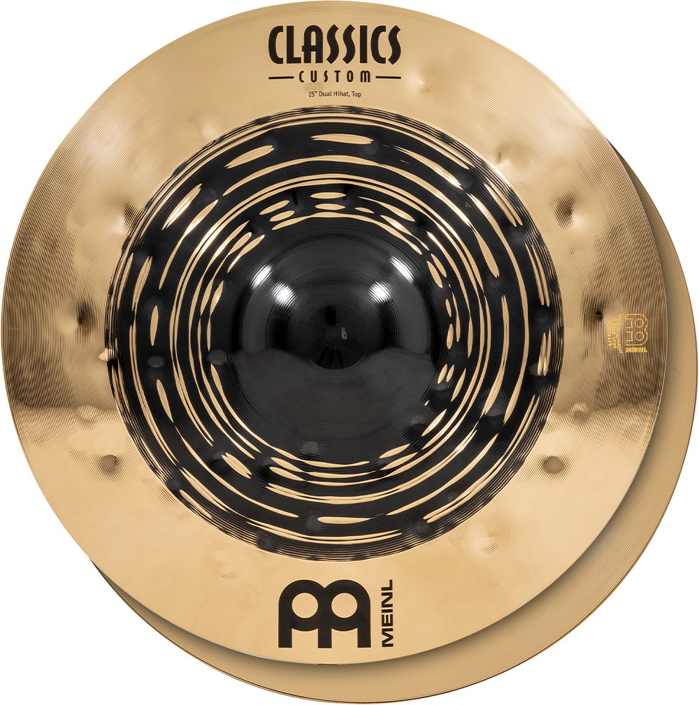 Hlavní obrázek 15" - 16" MEINL Classics Custom Dual Hihat 15”