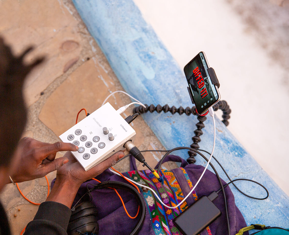 Galerijní obrázek č.11 Ethernet a ostatní zvukové karty ROLAND GO:LIVECAST