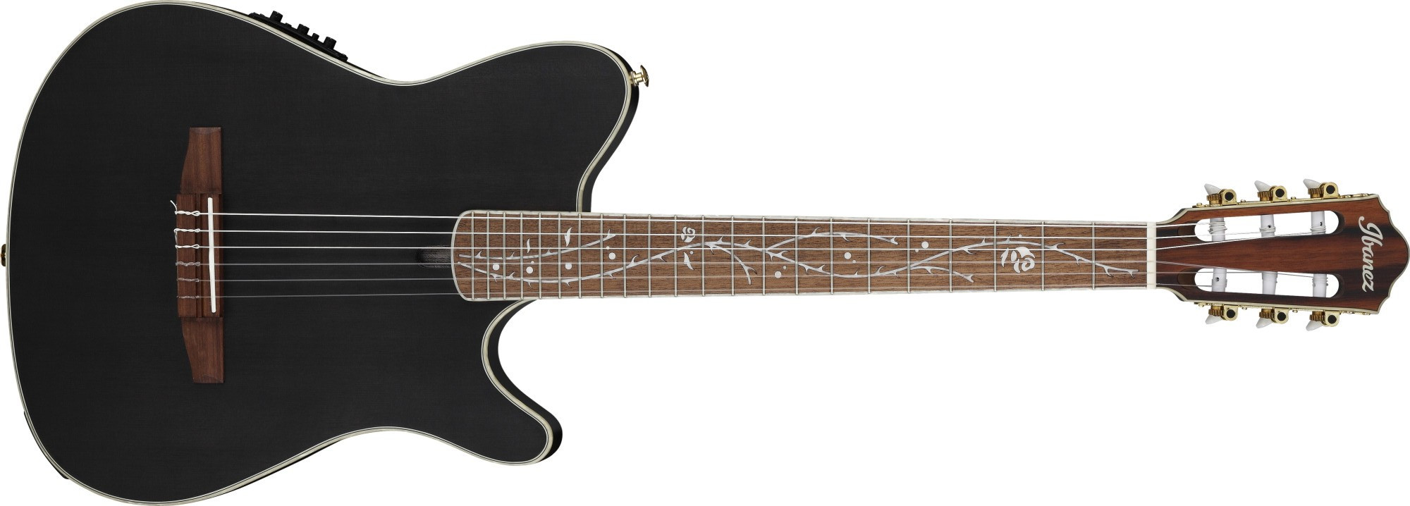 Hlavní obrázek Další tvary IBANEZ TOD10N-TKF Tim Henson Signature - Transparent Black Flat