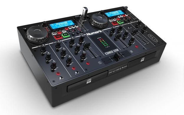 Galerijní obrázek č.1 Profesionální CD/DVD/USB/SD/MC přehrávače NUMARK CDMIX USB