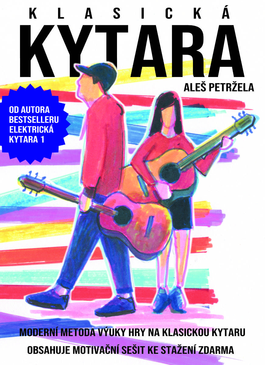 Hlavní obrázek Zpěvníky a učebnice PUBLIKACE Klasická kytara - Aleš Petržela