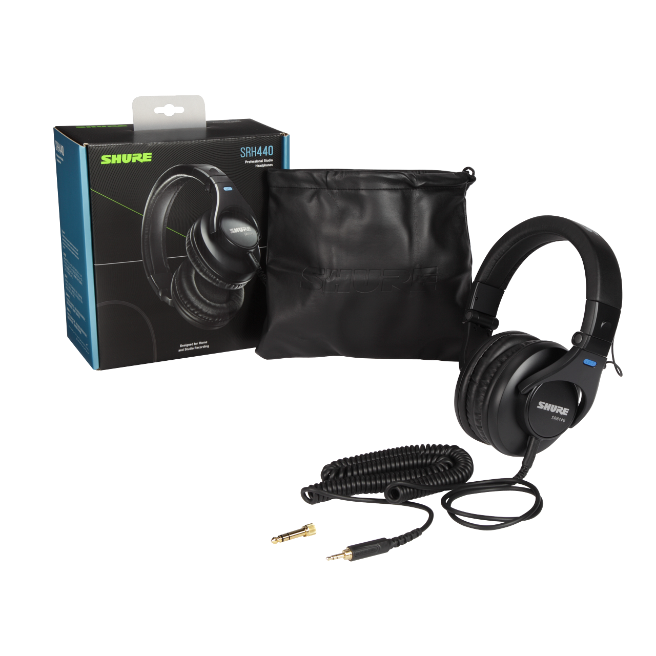 Galerijní obrázek č.4 Velká náhlavní sluchátka SHURE SRH 440