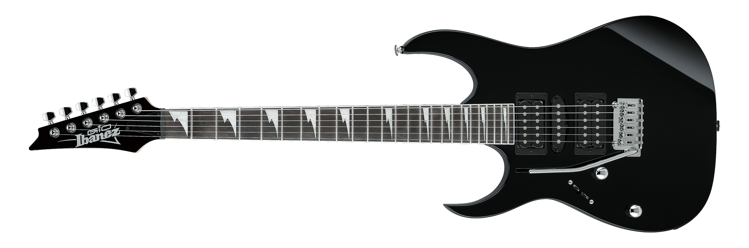 Hlavní obrázek Levoruké IBANEZ GRG170DXL-BKN - Black Night
