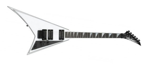 Hlavní obrázek Hard&heavy JACKSON USA RR1 Randy Rhoads, Ebony Fingerboard, Snow White with Black Pinstripes