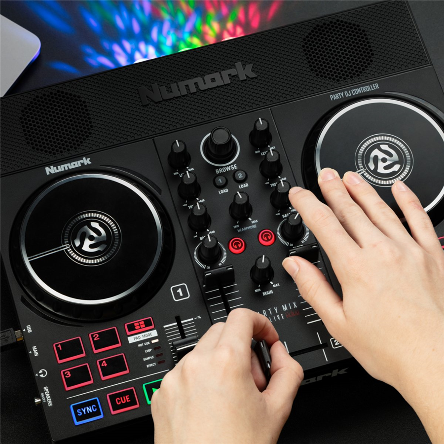 Galerijní obrázek č.7 DJ kontrolery NUMARK Party Mix Live