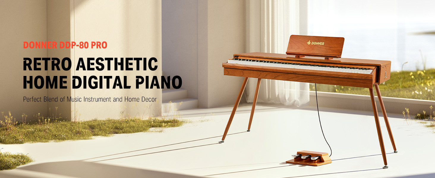 Galerijní obrázek č.14 Digitální piana DONNER DDP-80 Pro