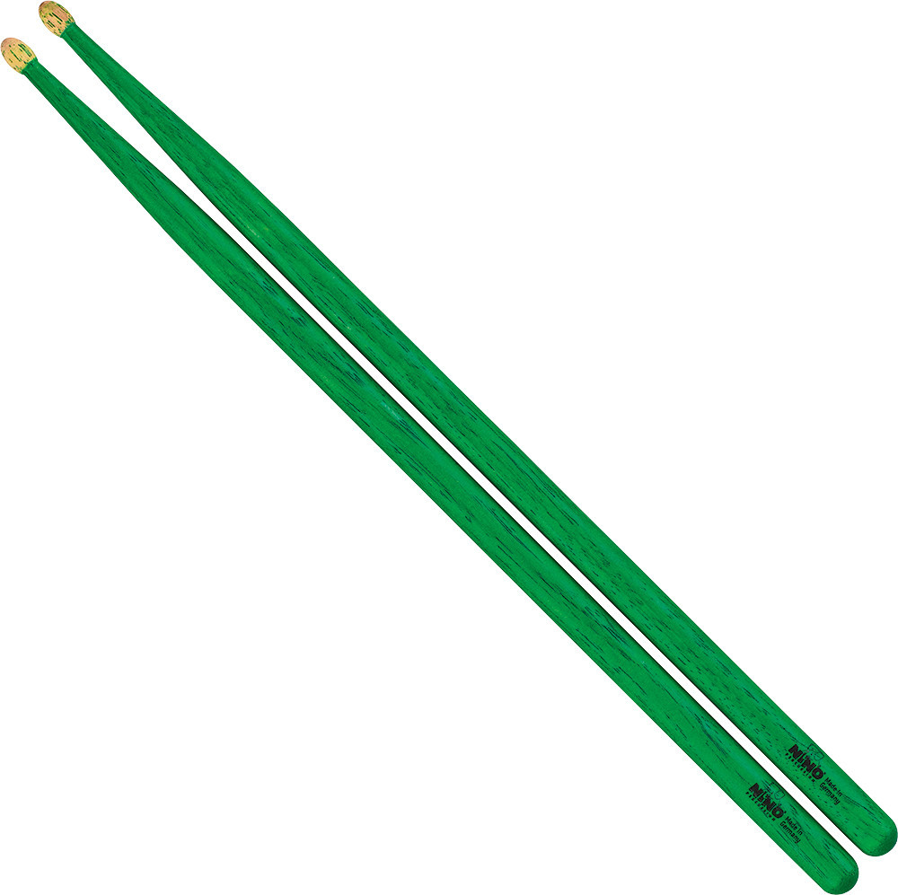 Hlavní obrázek Ostatní NINO PERCUSSION NINO974 Drumsticks - Green