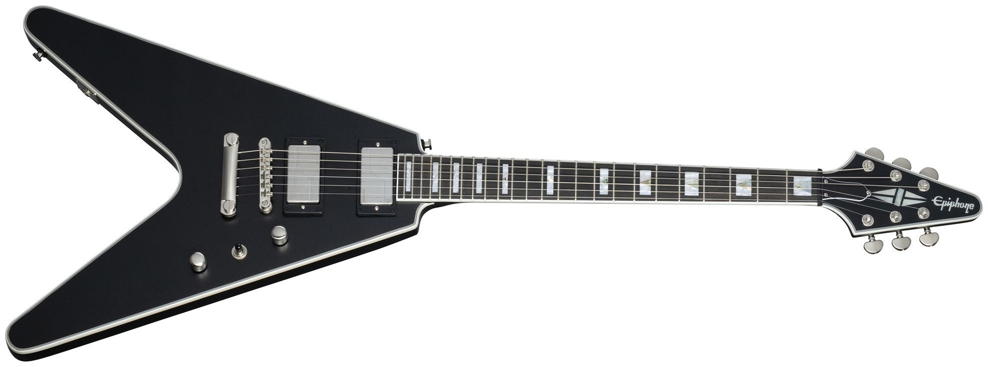 Hlavní obrázek Hard&heavy EPIPHONE Flying V Prophecy - Aged Jet Black Metallic