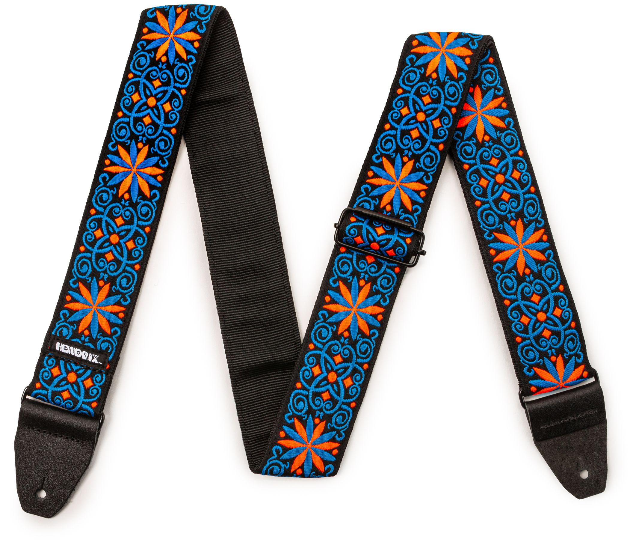 Galerijní obrázek č.1 Nylonové/textilní DUNLOP Jimi Hendrix Blacklight Fillmore Blue Strap