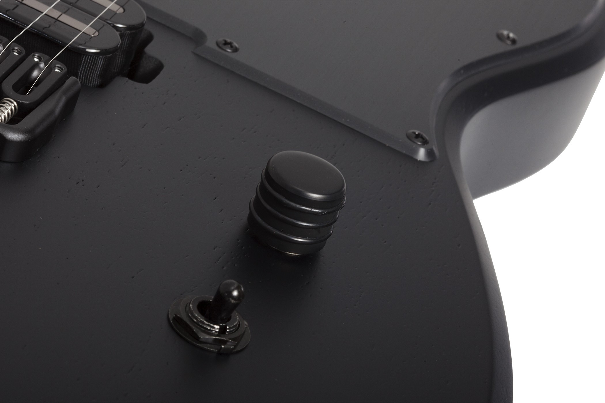 Galerijní obrázek č.8 Elektrické kytary SCHECTER PT Black Ops - Satin Black Open Pore