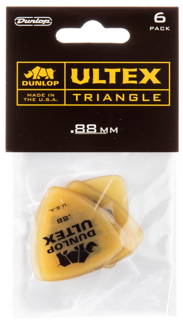 Galerijní obrázek č.2 Tvrdost  0.88 DUNLOP Ultex Triangle Pick 0.88mm
