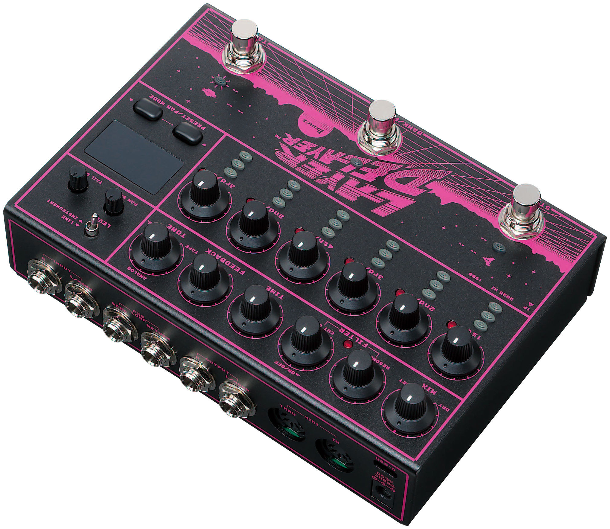 Galerijní obrázek č.4 Delay a echo IBANEZ LD303 Multi Delay Effect Pedal