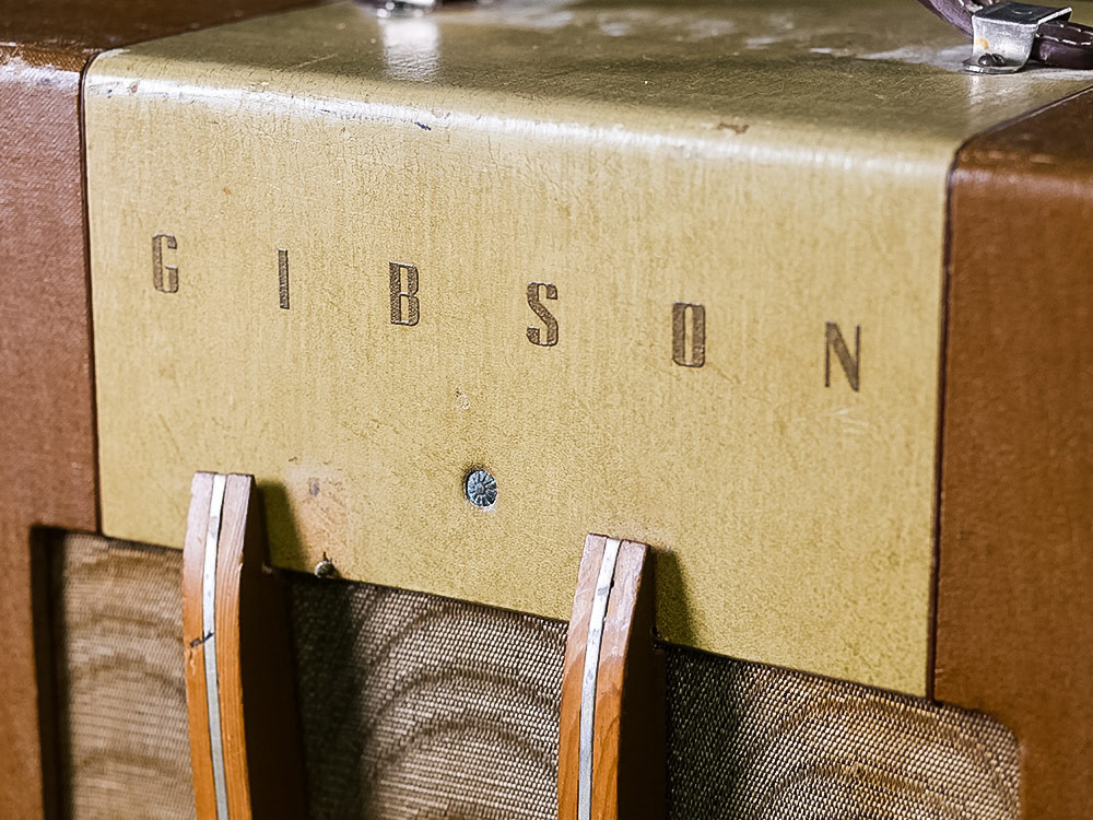 Galerijní obrázek č.1 Kytarové a baskytarové aparatury Gibson BR-4 (r. 1946) USA