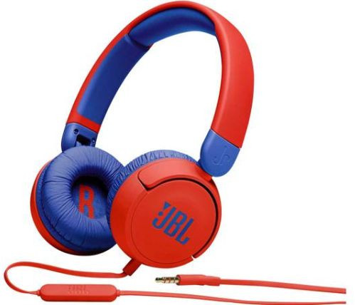 Hlavní obrázek Na uši (s kabelem) JBL JR310 red/blue