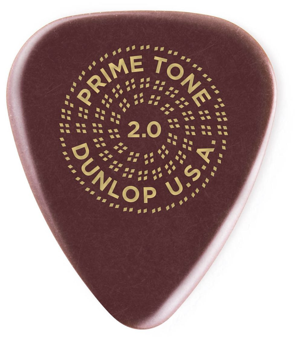 Hlavní obrázek Tvrdost do 2.0 DUNLOP Primetone Standard Smooth Pick 2,0mm, 12ks