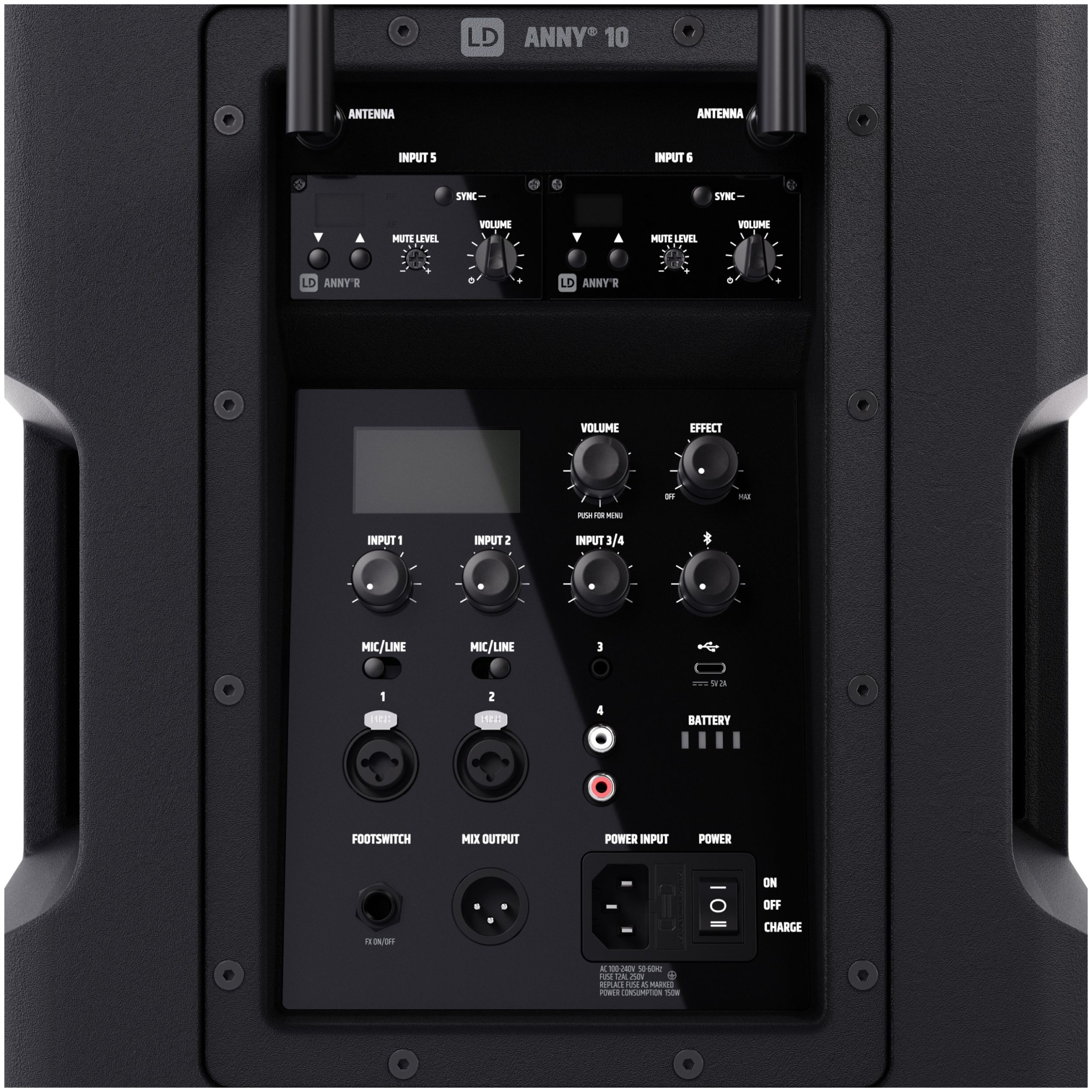 Galerijní obrázek č.4 Aktivní reproboxy LD SYSTEMS ANNY 10 HHD 2 B8