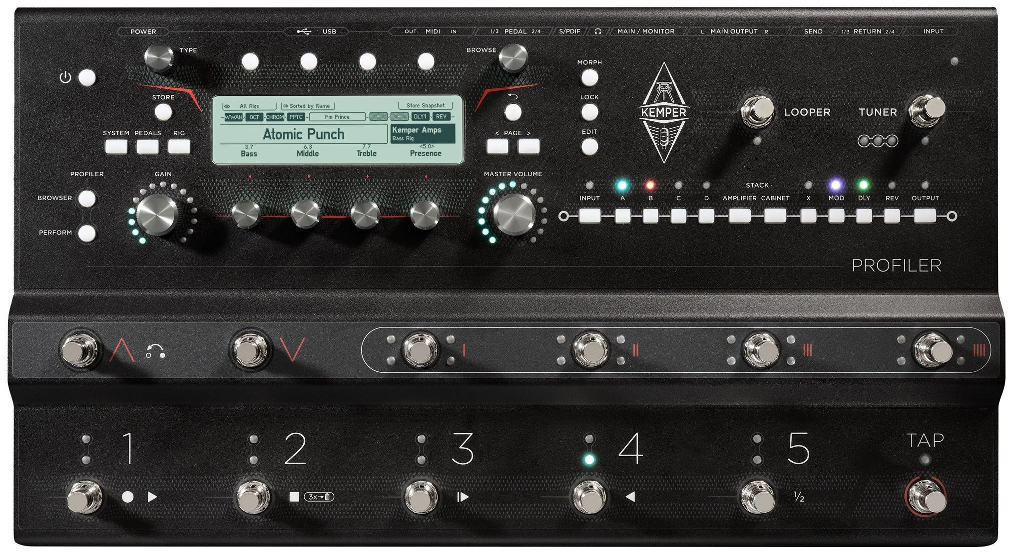 Hlavní obrázek Předzesilovače a koncové zesilovače KEMPER Profiler Stage MK 2