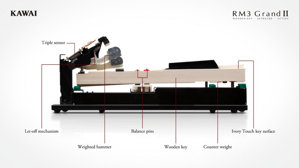 Galerijní obrázek č.4 MIDI keyboardy KAWAI VPC1