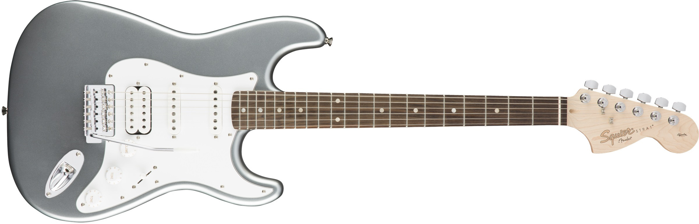 Hlavní obrázek ST - modely FENDER SQUIER Affinity Stratocaster HSS Slick Silver Laurel