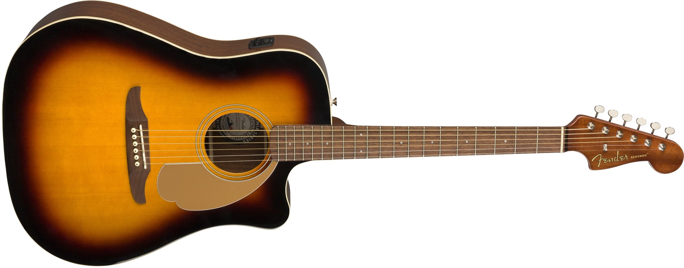 Galerijní obrázek č.2 Dreadnought FENDER Redondo Player - Sunburst/Walnut