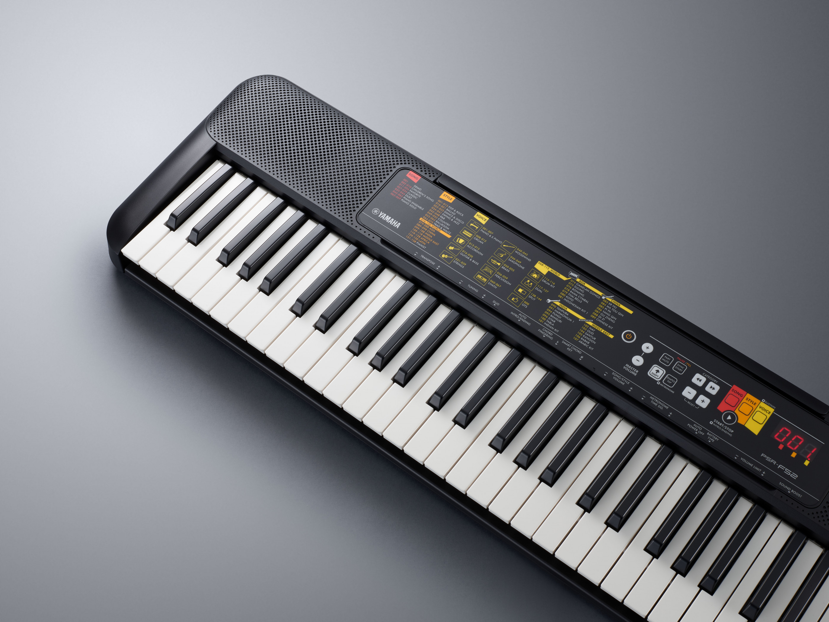 Galerijní obrázek č.7 Keyboardy bez dynamiky YAMAHA PSR-F52