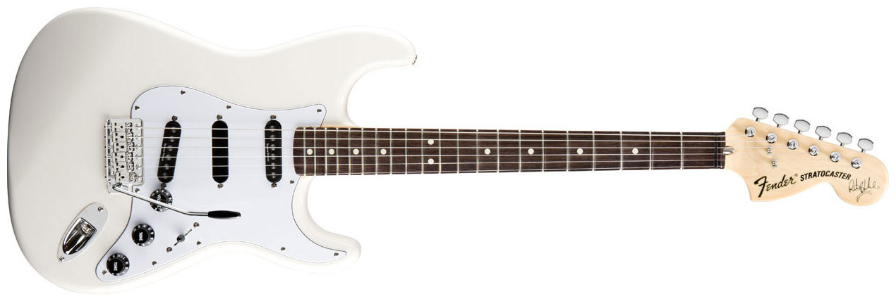 Hlavní obrázek ST - modely FENDER Ritchie Blackmore Stratocaster®, Scalloped Rosewood Fretboard, Olympic White