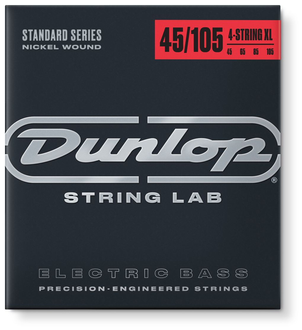 Hlavní obrázek Tvrdost .045 DUNLOP Standard Series Nickel Wound Extra Long Scale Bass Strings 45-105