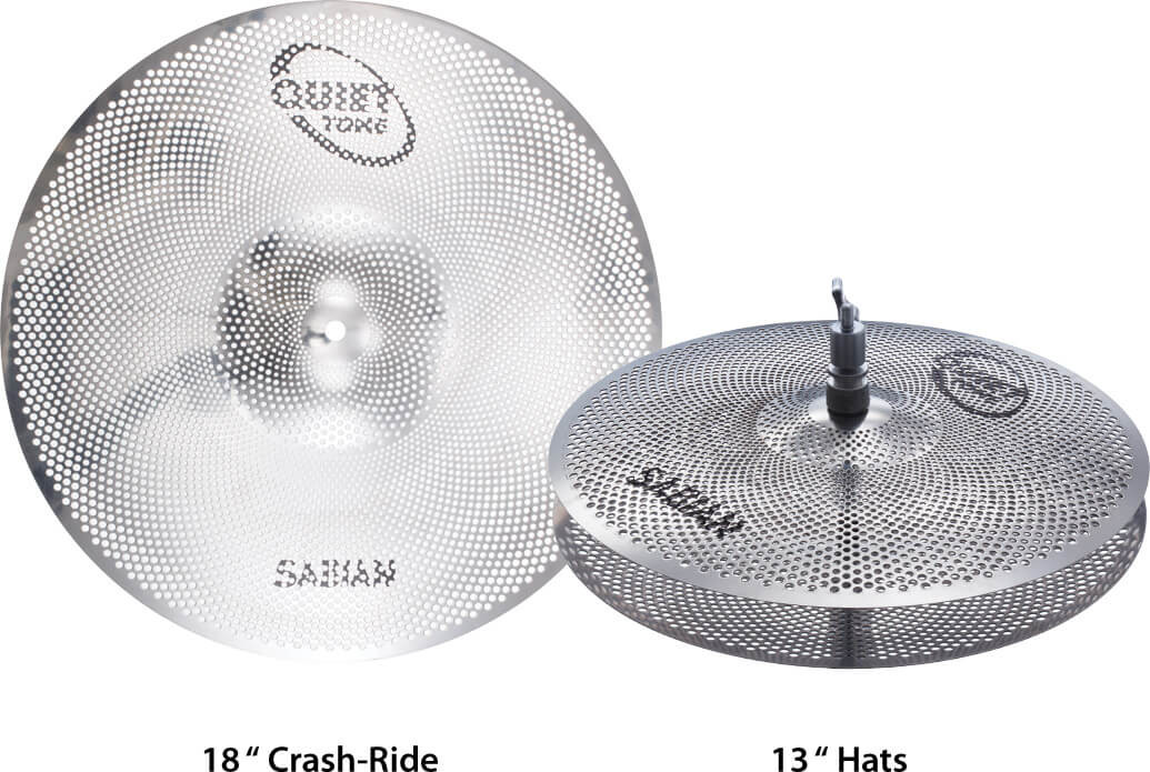 Galerijní obrázek č.3 Tréninkové pady SABIAN QTPC501 Quiet Tone Practice Cymbal Set