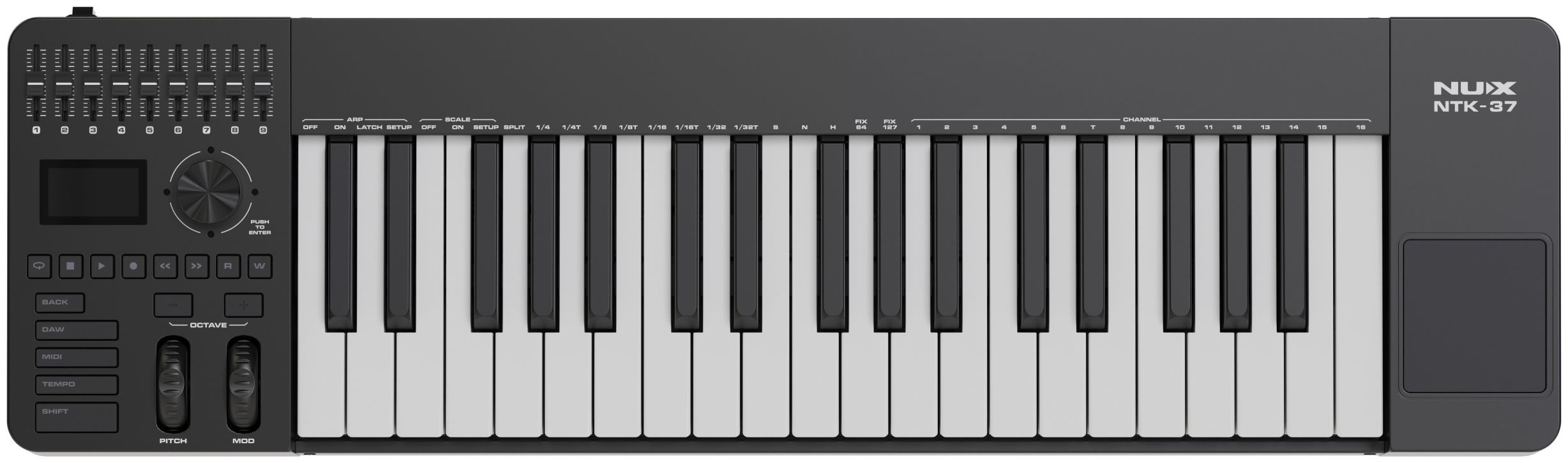 Hlavní obrázek MIDI keyboardy NUX NTK-37