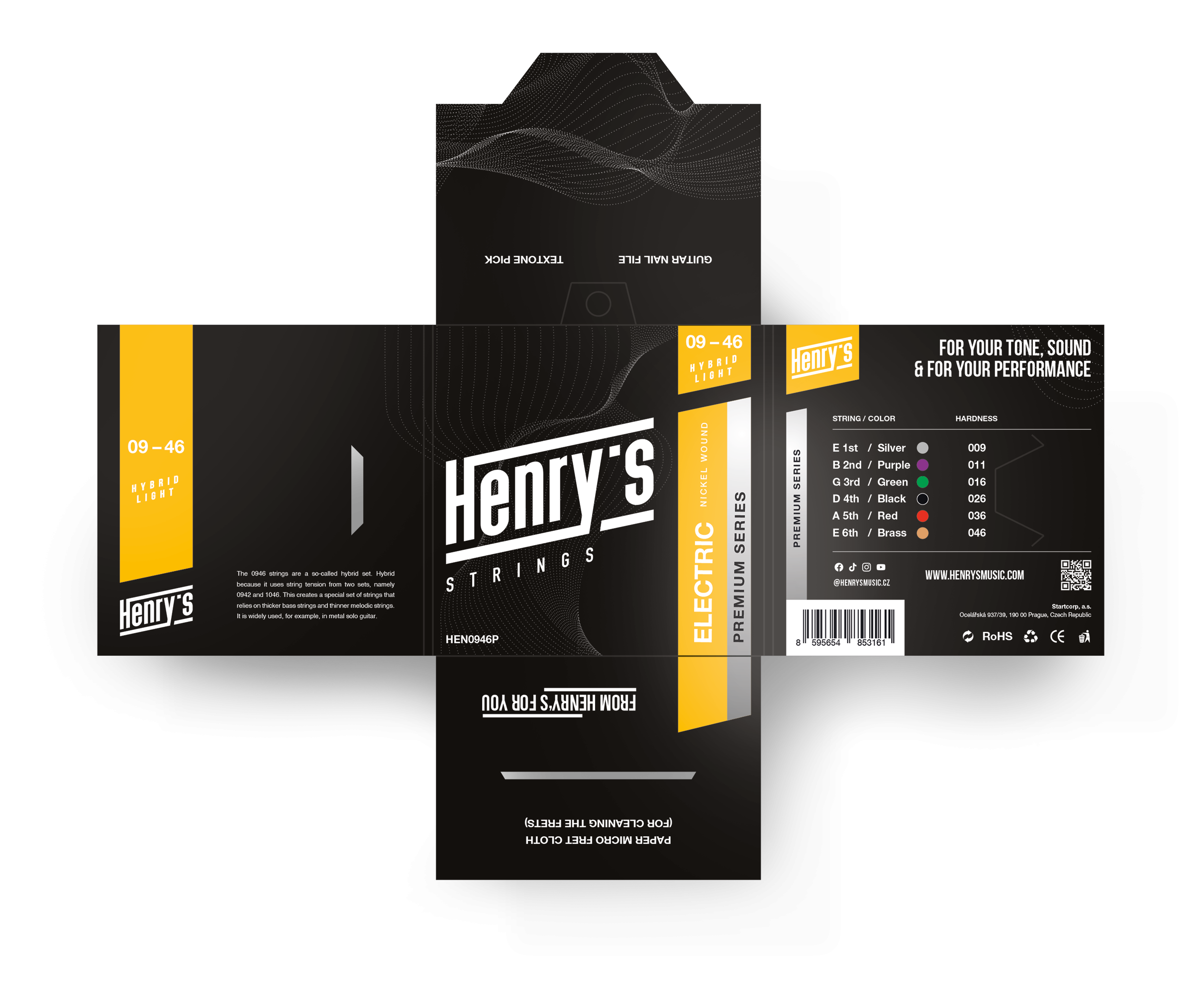 Galerijní obrázek č.2 Tvrdost .009 HENRY’S Premium HEN0946P