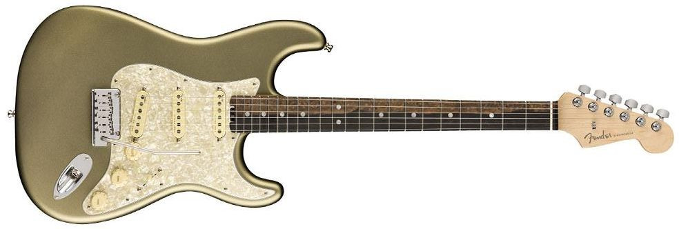 Hlavní obrázek ST - modely FENDER American Elite Stratocaster Satin Jade Pearl Metallic Ebony