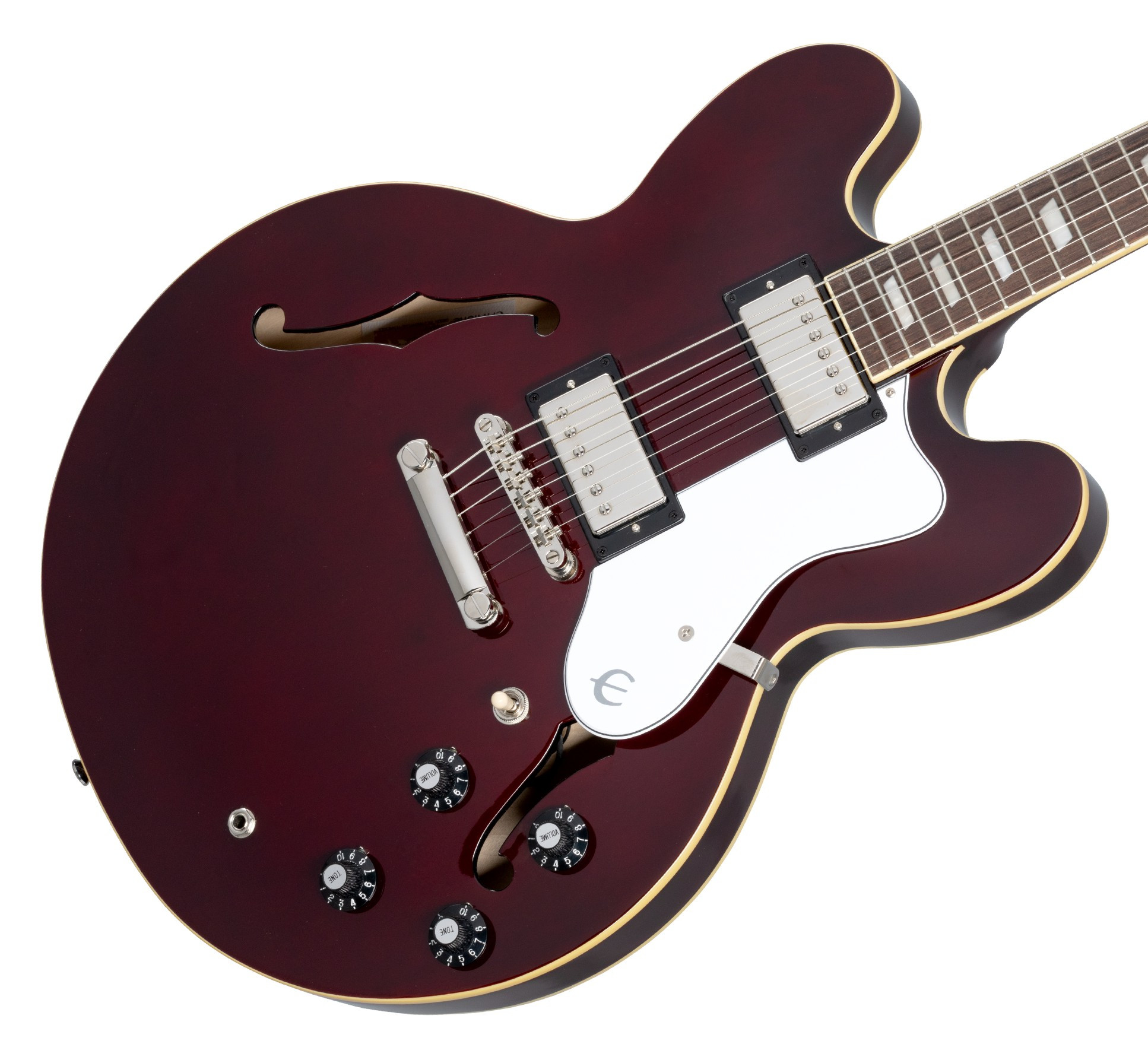 Galerijní obrázek č.3 Semiakustické a jazzové EPIPHONE Noel Gallagher Riviera - Dark Red Wine