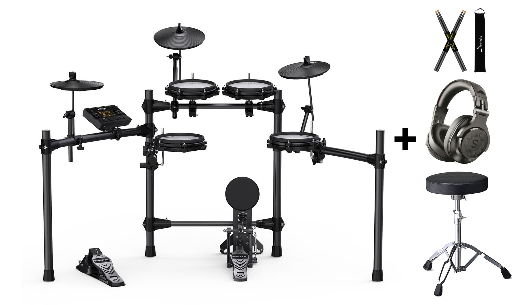 Hlavní obrázek Elektronické soupravy NUX DM-210 Starter Pack