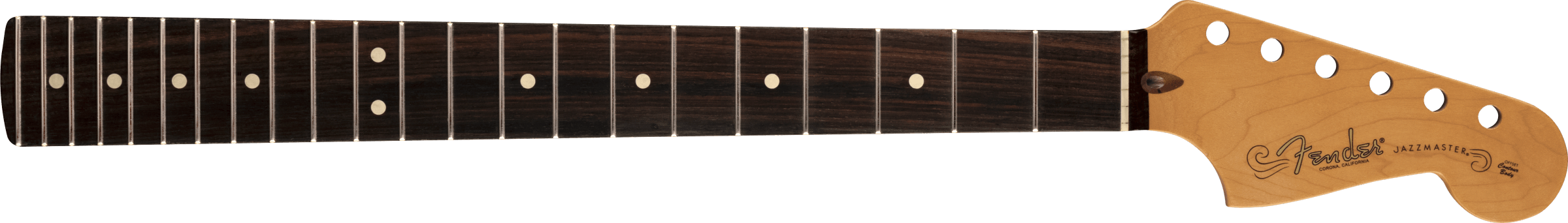 Hlavní obrázek Náhradní díly FENDER American Professional II Jazzmaster Neck, 22 Narrow Tall Frets, 9.5" Radius, Rosewood