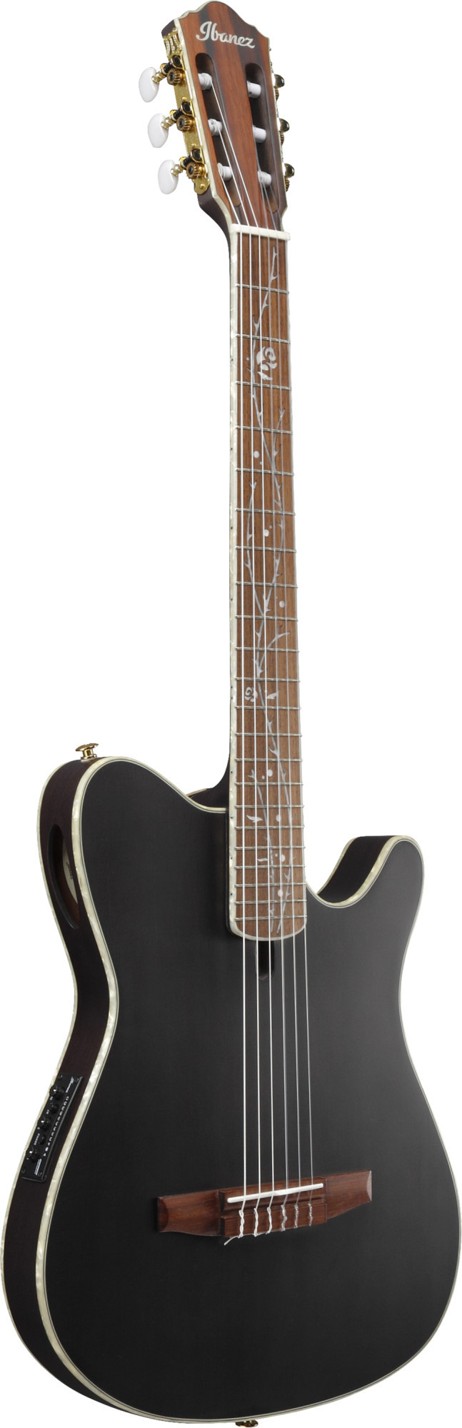 Galerijní obrázek č.2 Další tvary IBANEZ TOD10N-TKF Tim Henson Signature - Transparent Black Flat