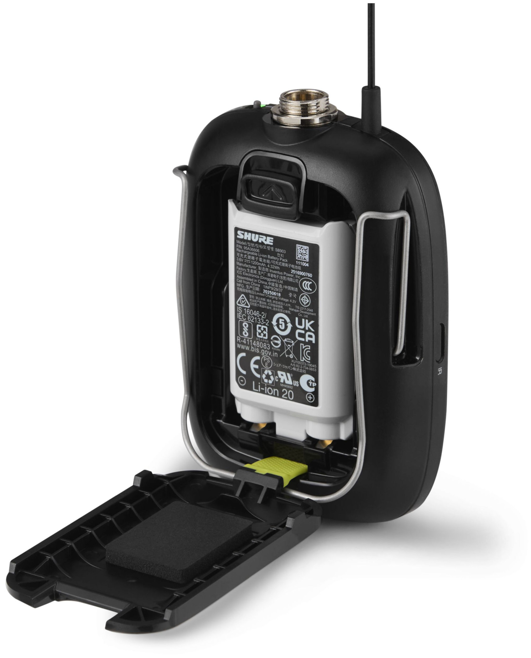 Galerijní obrázek č.2 Samostatné vysílače k bezdrátovým systémům SHURE SLXD1+-S50