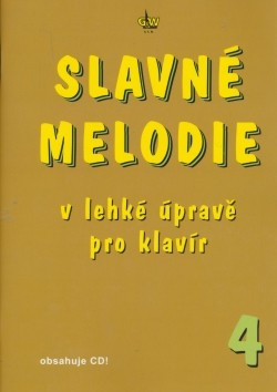 Hlavní obrázek Zpěvníky a učebnice PUBLIKACE Slavné melodie 4 v lehké úpravě pro klavír + CD - Jiří Ullmann