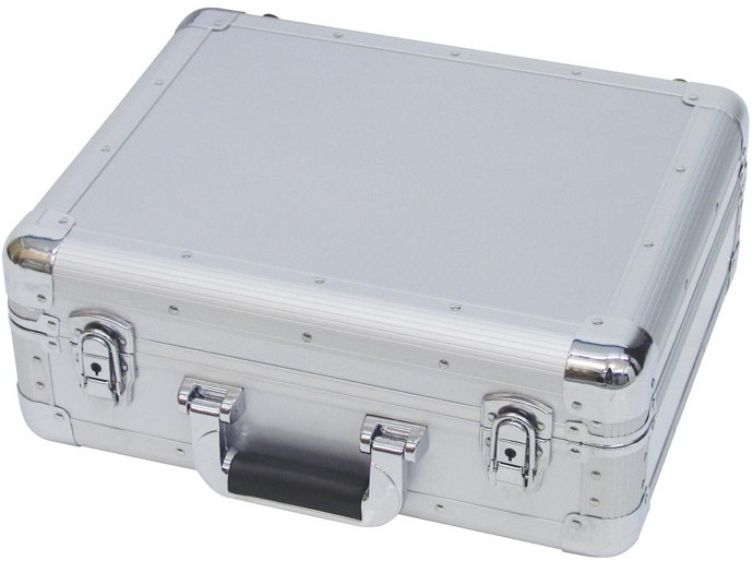 Hlavní obrázek Přepravní boxy pro DJs ROADINGER CD Case Alu Digital Booking stříbrný