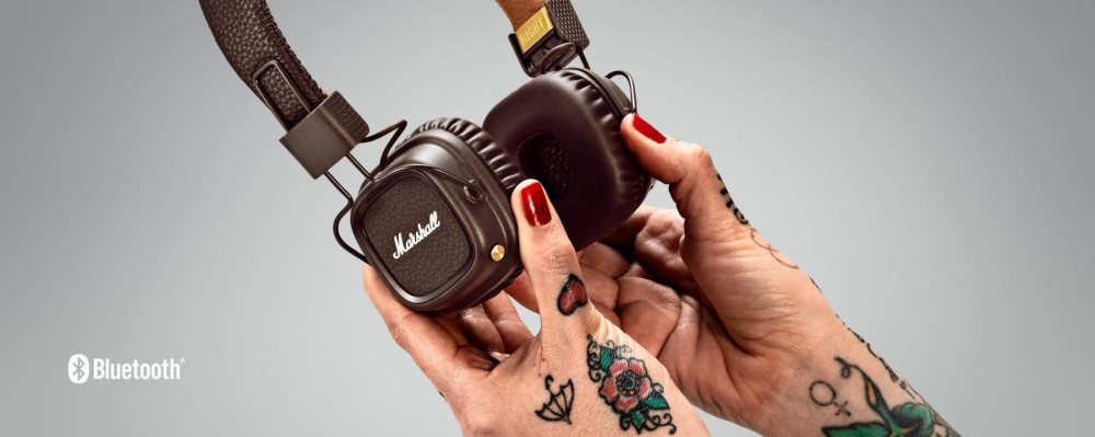 Galerijní obrázek č.1 Bezdrátová na uši MARSHALL Major-II Bluetooth (brown)