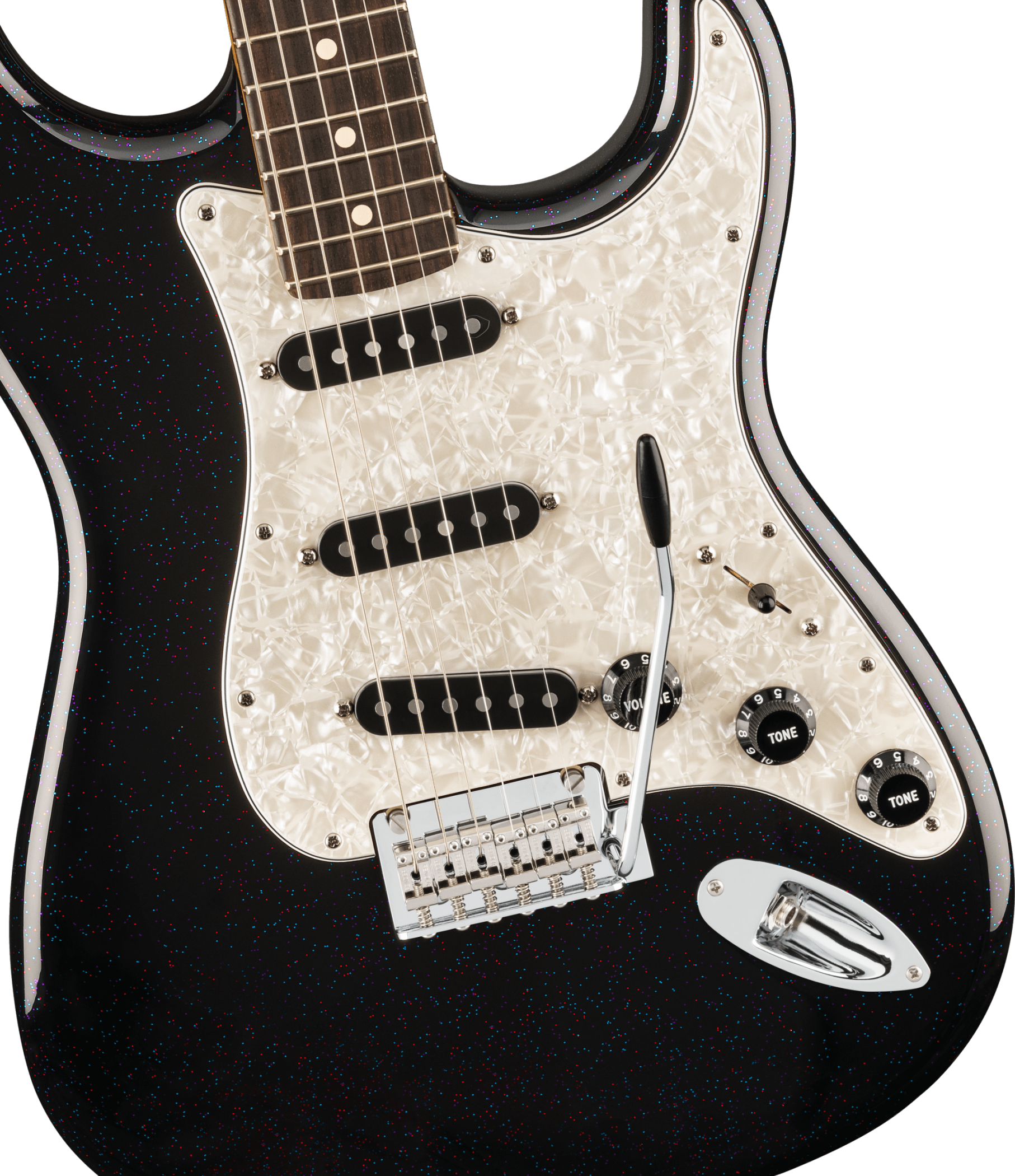 Galerijní obrázek č.2 ST - modely FENDER 70th Anniversary Player Stratocaster Rosewood Fingerboard - Nebula Noir