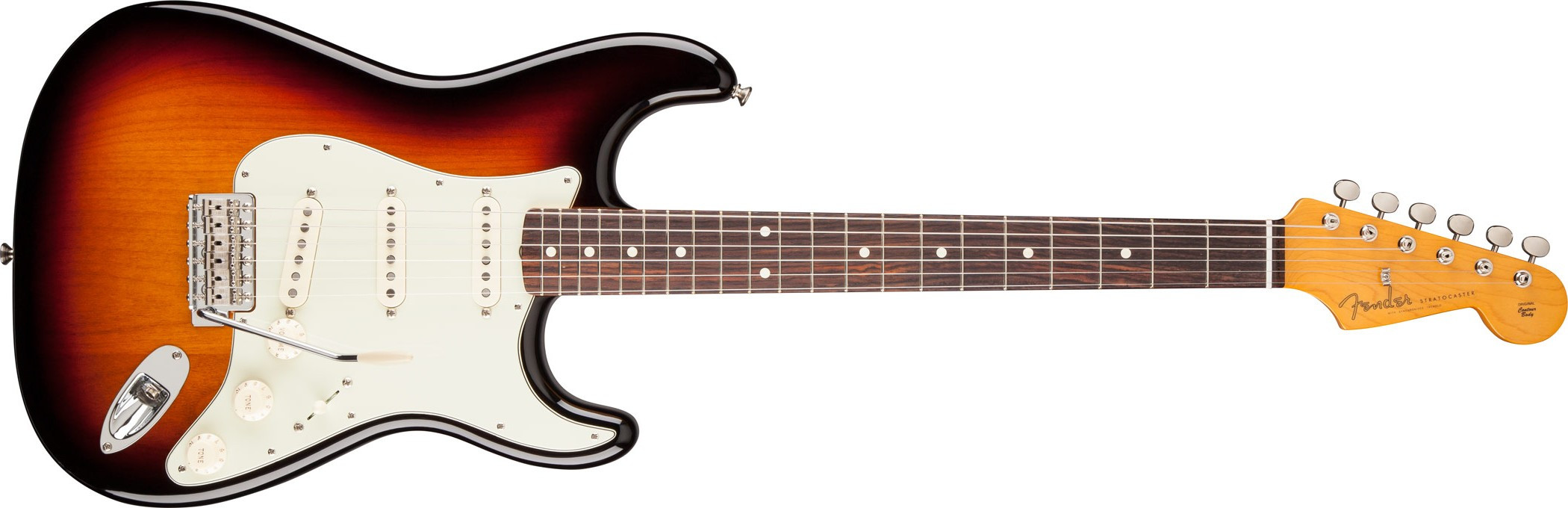 Hlavní obrázek ST - modely FENDER '60s Stratocaster Lacquer, Rosewood Fingerboard - 3-Color Sunburst