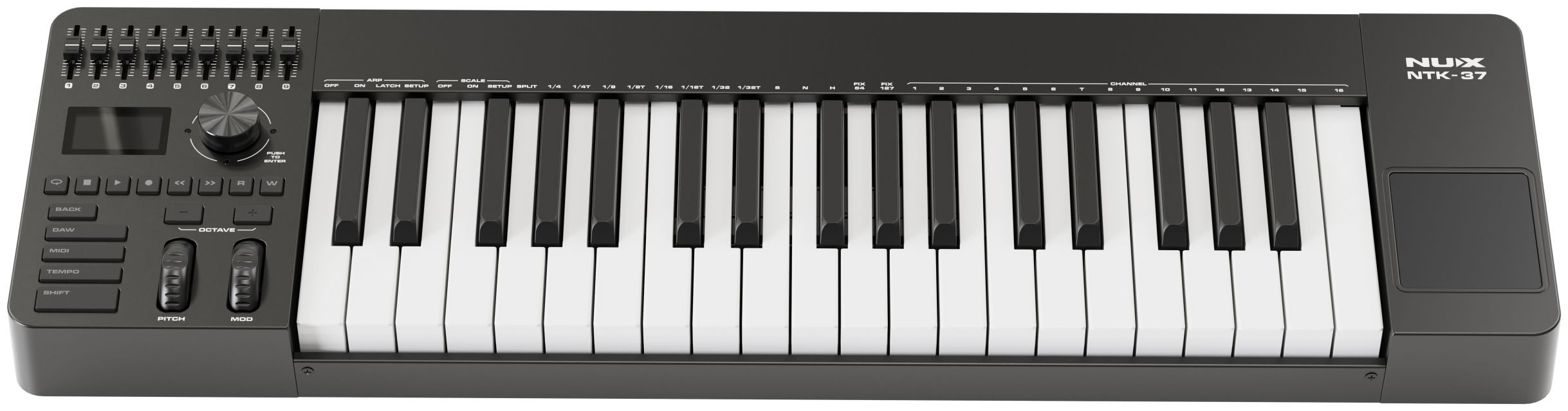 Galerijní obrázek č.1 MIDI keyboardy NUX NTK-37