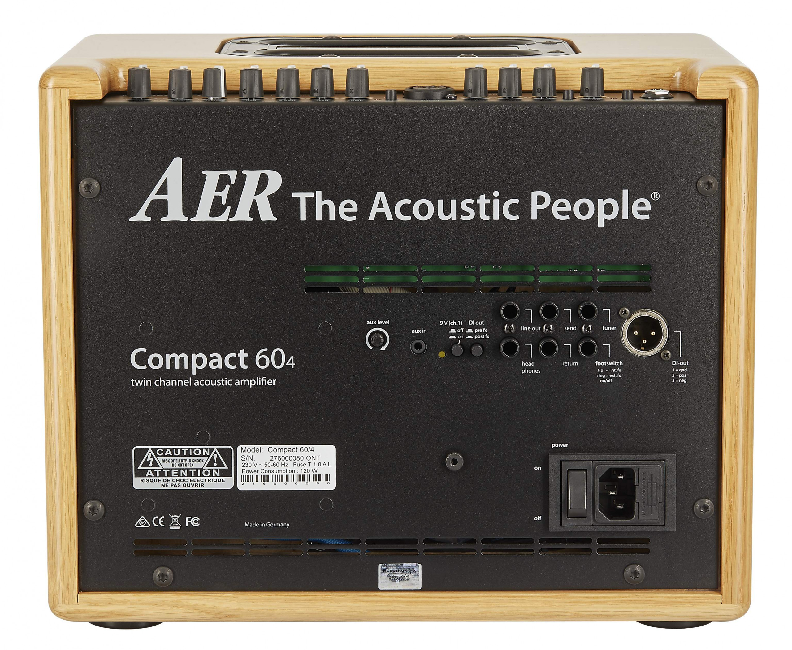 Galerijní obrázek č.4 Akustická komba AER Compact 60 IV ONT - Oak Natural