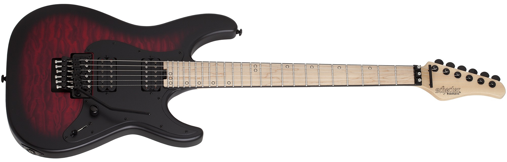Hlavní obrázek Superstrat SCHECTER Miles Dimitri Baker SVSS Crimson Red Burst Satin