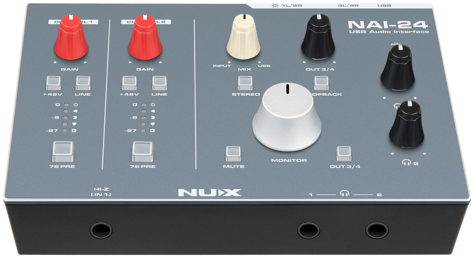 Galerijní obrázek č.3 USB zvukové karty NUX NAI-24 USB Audio Interface