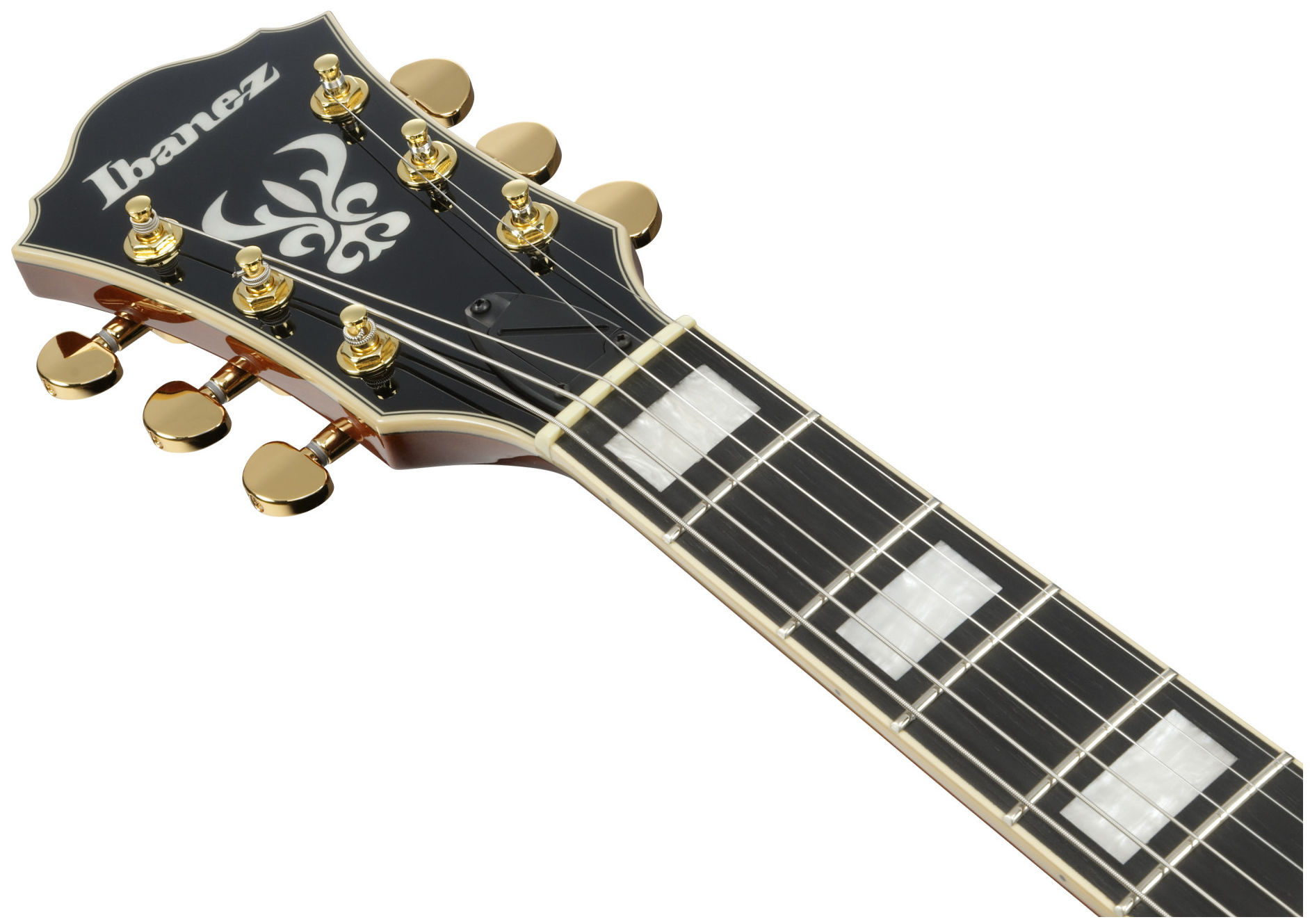 Galerijní obrázek č.3 Semiakustické a jazzové IBANEZ AG95MG-DA - Dark Amber