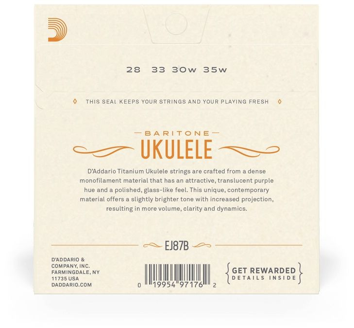 Galerijní obrázek č.1 Barytonové D'ADDARIO EJ87B